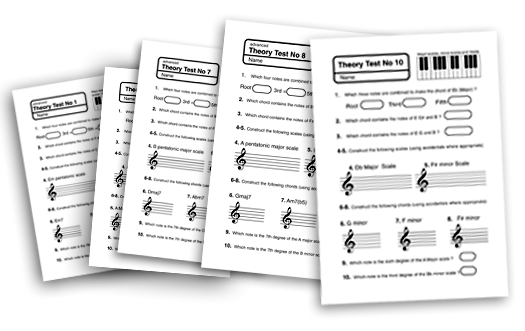 basic music PDF worksheets
