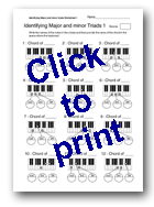 Free Printable PDF Music Theory Worksheet